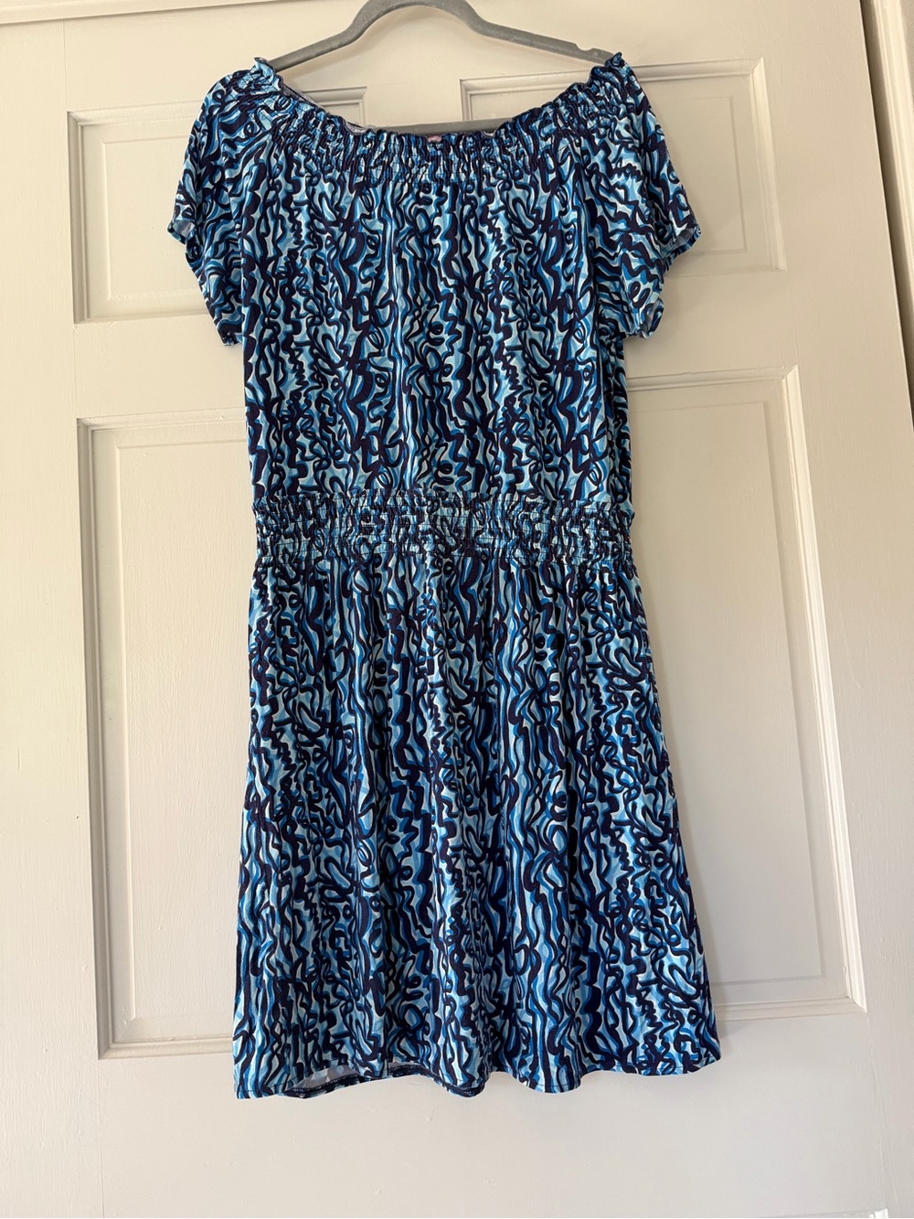 Lily Pulitzer coverup dress blues